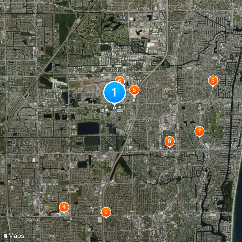 Keiser University Map