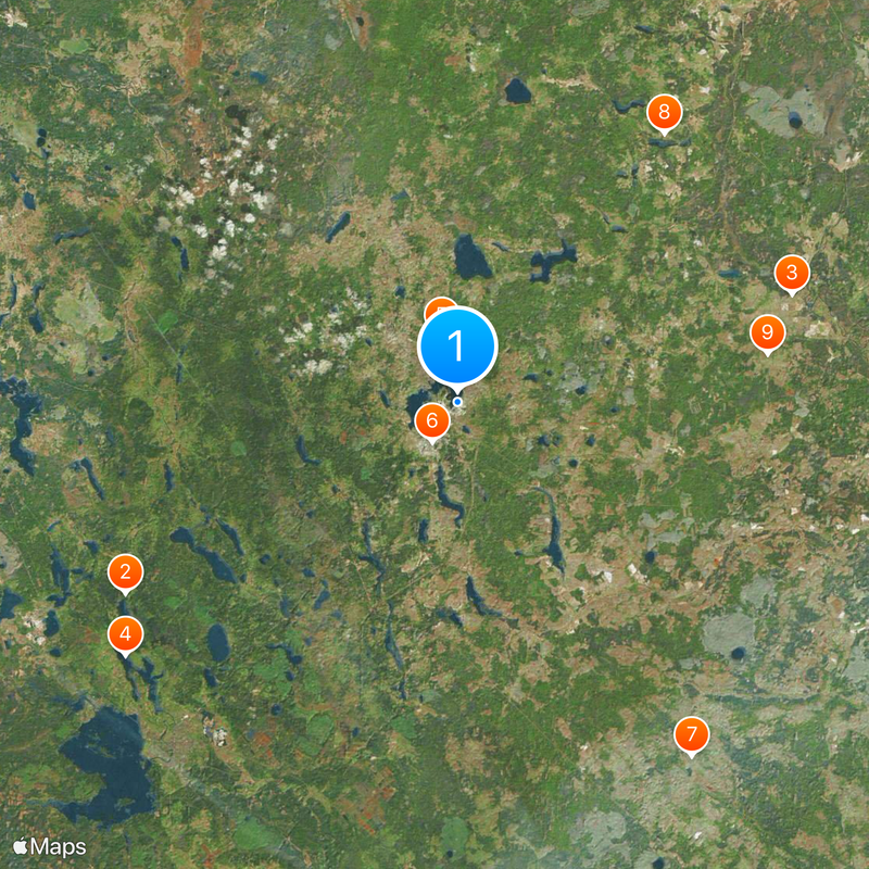 Kalinin Nuclear Power Plant Map