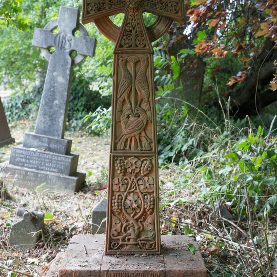 Tomb Of Joan Moggridge In Hampstead Cemetery