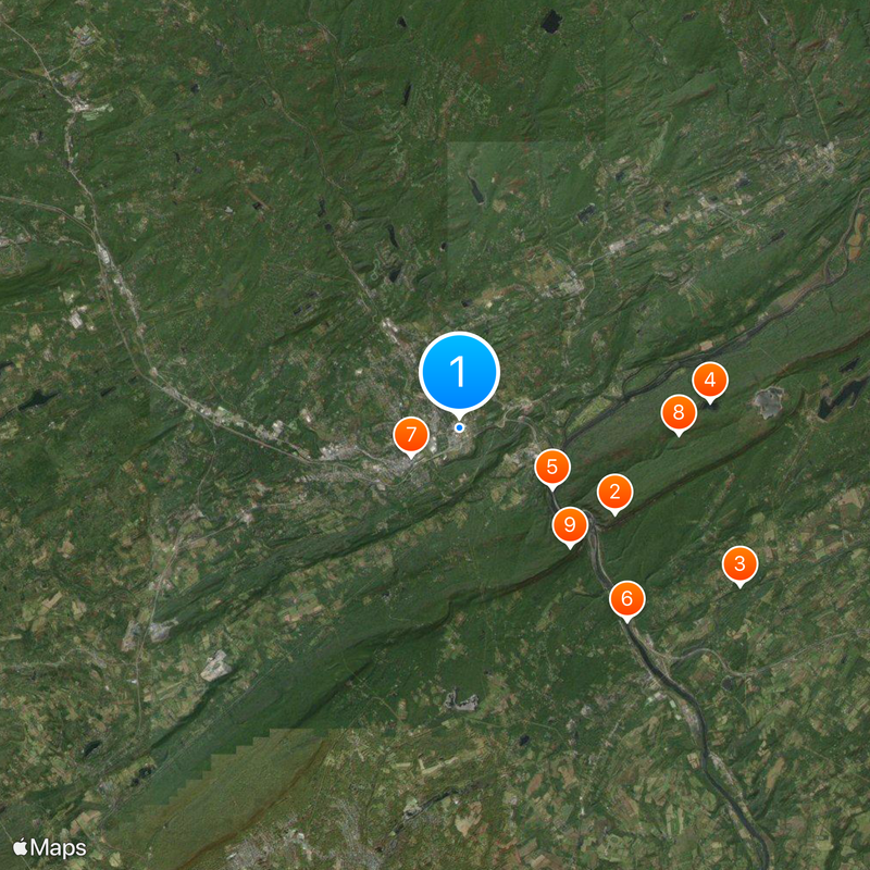 East Stroudsburg University of Pennsylvania Map