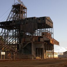 Malacate del pozo Algaida en La Zarza