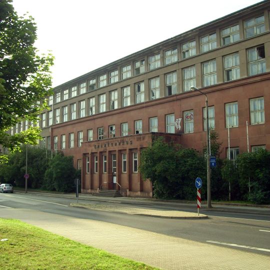 Verwaltungsgebäude einer Fabrik, später Krankenhaus Scheffelstraße 110