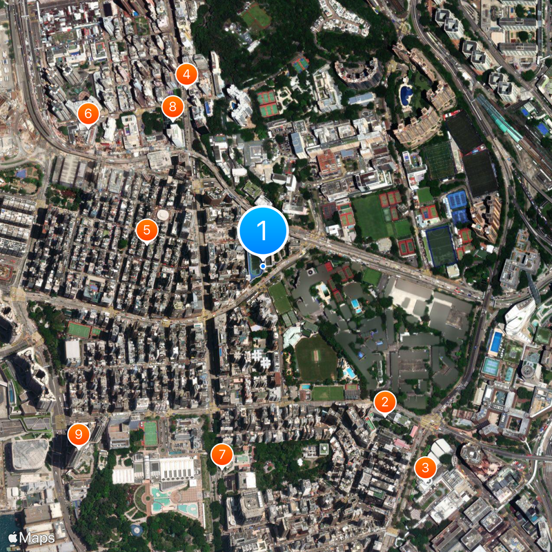 Diocesan Girls' School Map