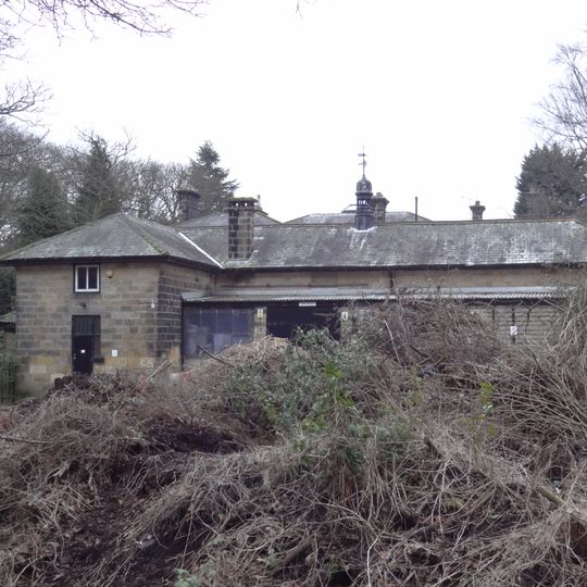 Coach House, Stables And Yard Wall At Bardon Grange