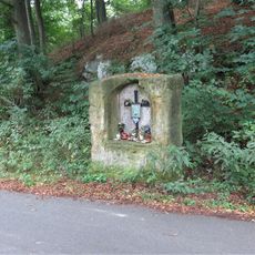 Kaplička v Písečné u cesty na Českou Lípu