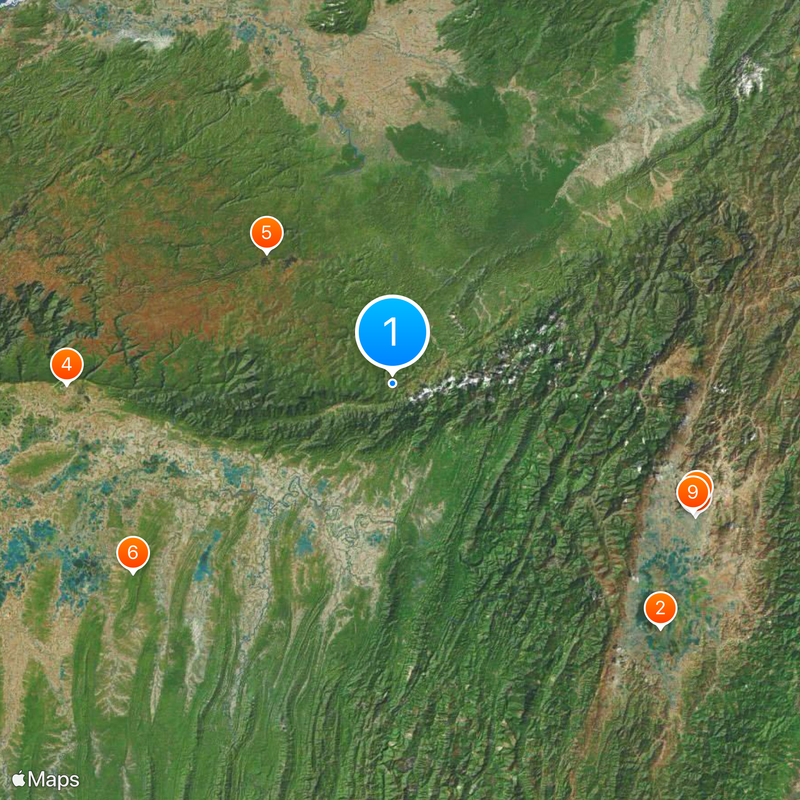 Haflong Map
