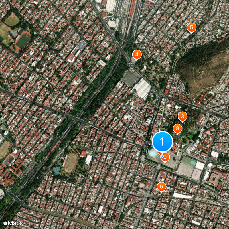 Cristo di Buga Mappa