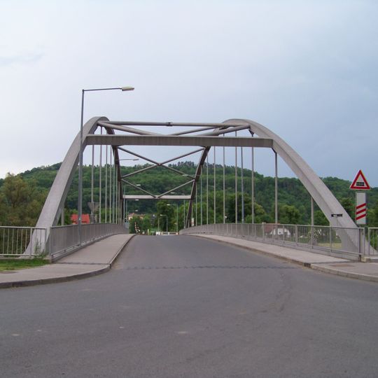 Bridge over the Berounka in Karlštejn