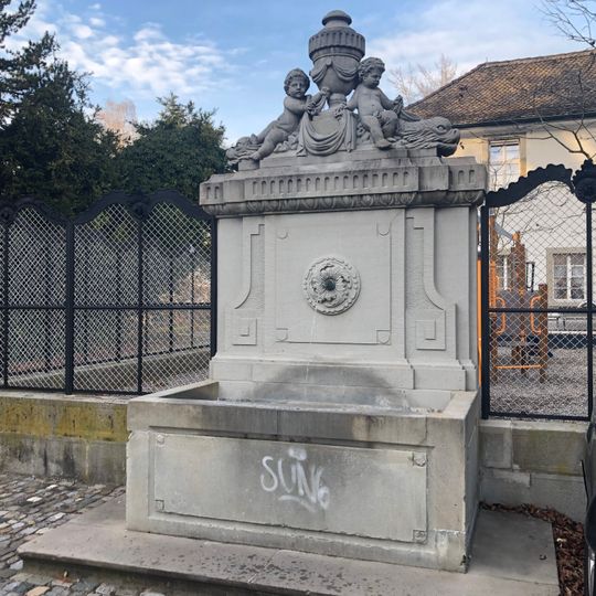 Fountain Beckenhof Courtyard