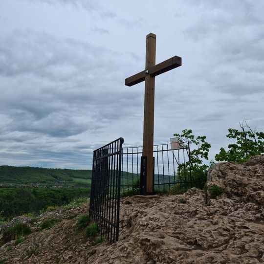 Kříž na Skále ve Svatém Janu pod Skalou