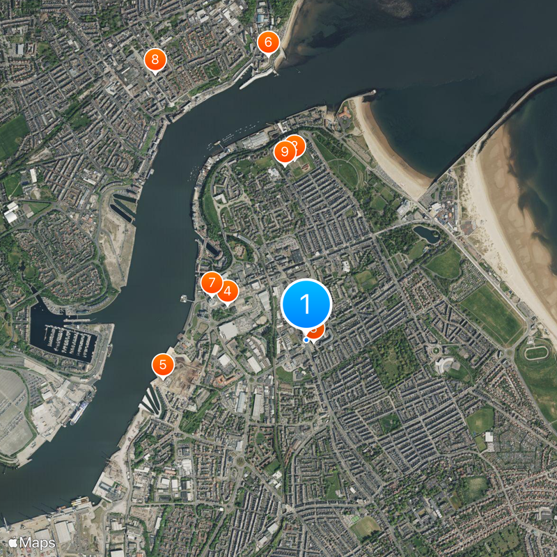South Shields Mappa