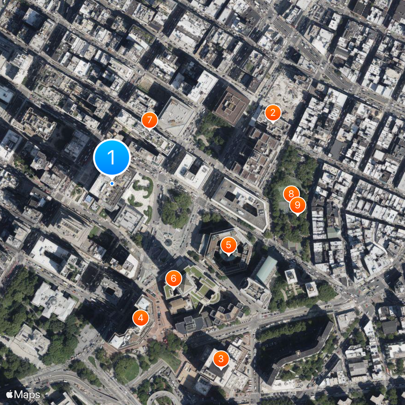 Jacob K. Javits Federal Building Mapa