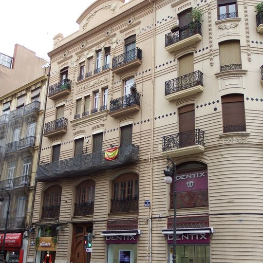 Edificio Francisco Sancho, calle Ruzafa 29