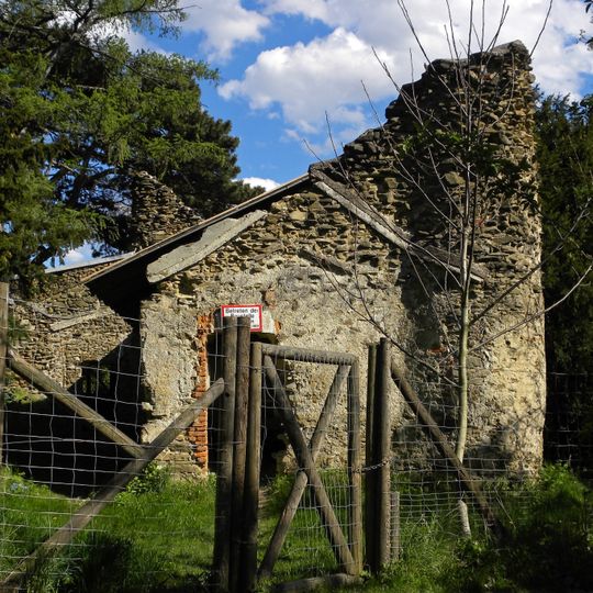 Sog. "Ruinenvilla"; ehem. Orangerie u. Gärtnerwohnung
