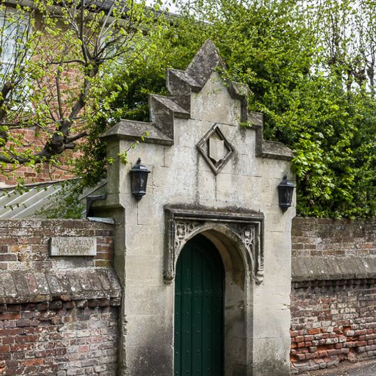 The Entrance Gateway And Garden Walls To Mickleham Cottage