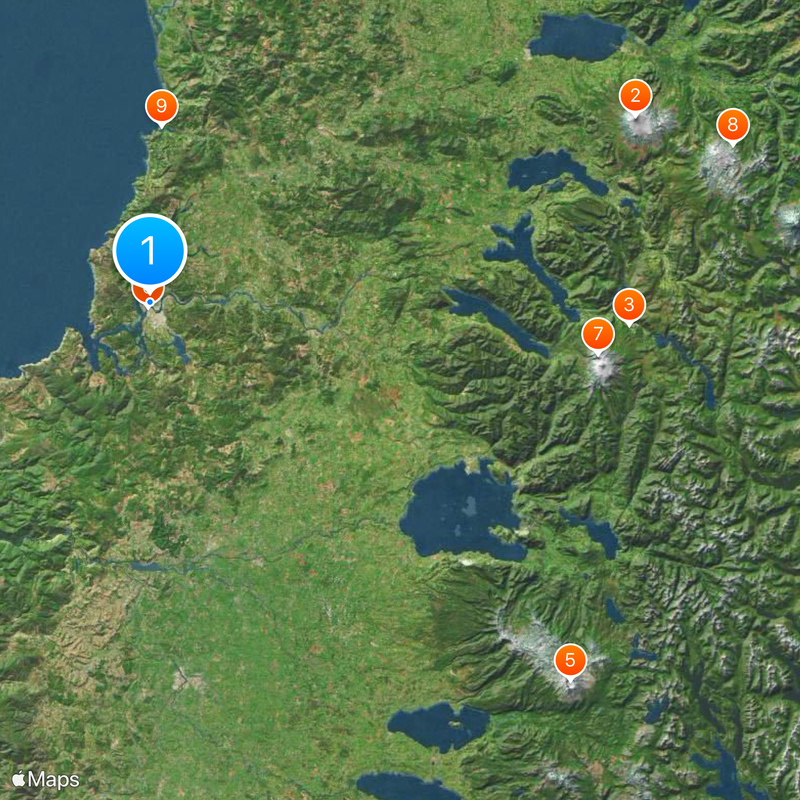 Los Ríos Region Map