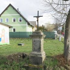 Cross at the crossroads near the school in Horní Libchava