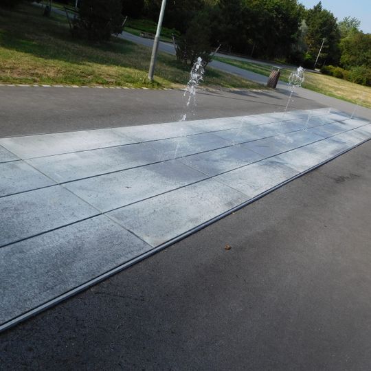 Fountain in Park Na Pankráci