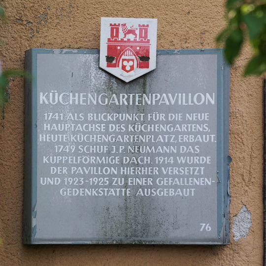 Stadttafel Küchengartenpavillon