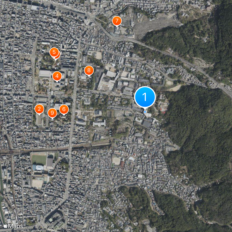 Kyoto Women's University Map