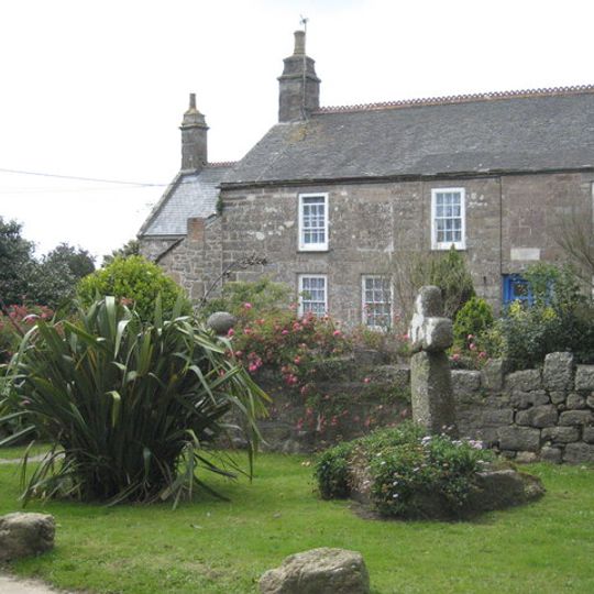 Kerris Manor Farmhouse Including Front Garden Walls And Rear Courtyard Walls