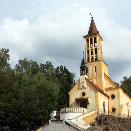Virgin Mary Consoling church in Dalovice