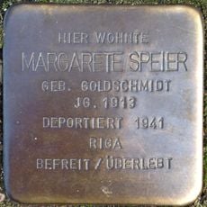 Stolperstein für Margarete Speier