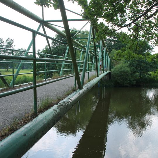 Footbridge over the Lužnice in Soběslav