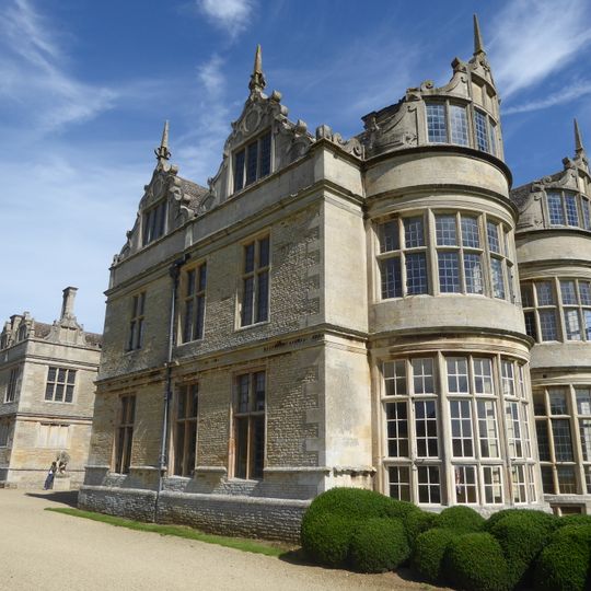Group Of Kerbstones In Forecourt, Kirby Hall