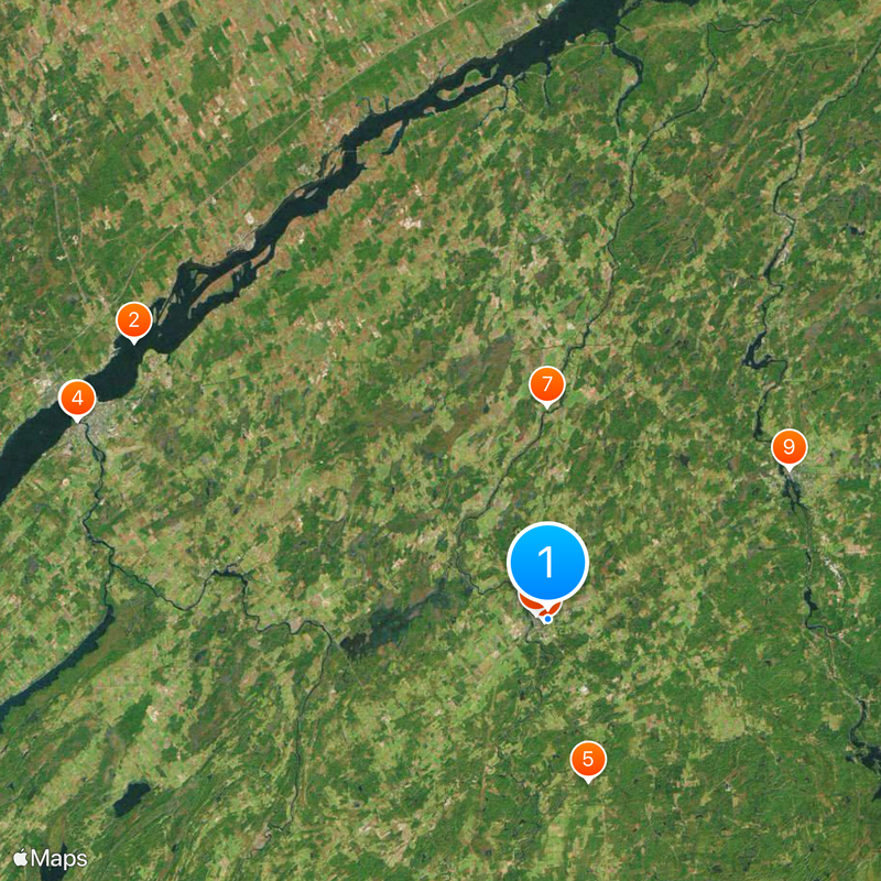 St. Lawrence University Map