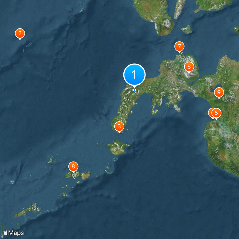 Zamboanga Peninsula Mapa