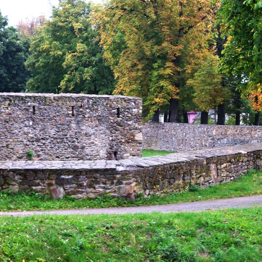 City wall in Soběslav