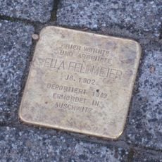 Stolperstein dedicated to Ella Feldmeier
