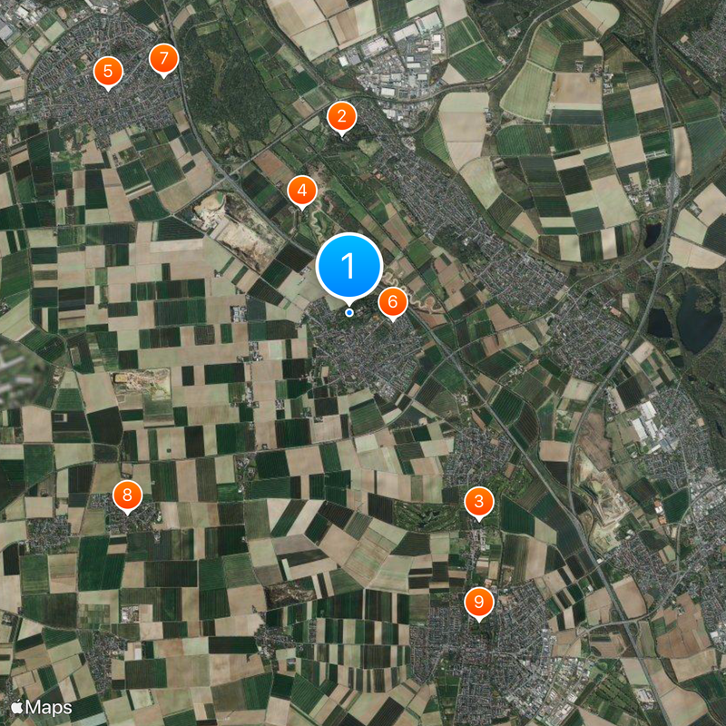 Schloss Gymnich Carte