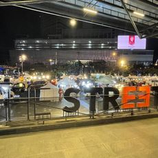 Green vintage pop up @the street