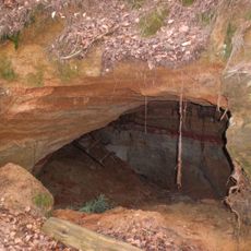 Silbersandhöhle im Ziegelbruckholz bei Gersdorf