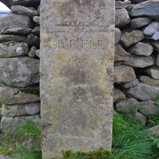 Mile Post To West Of Turnpike House