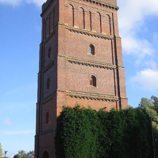 Water Tower About 100 Metres To Rear Of Offices Of Bass's Brewery