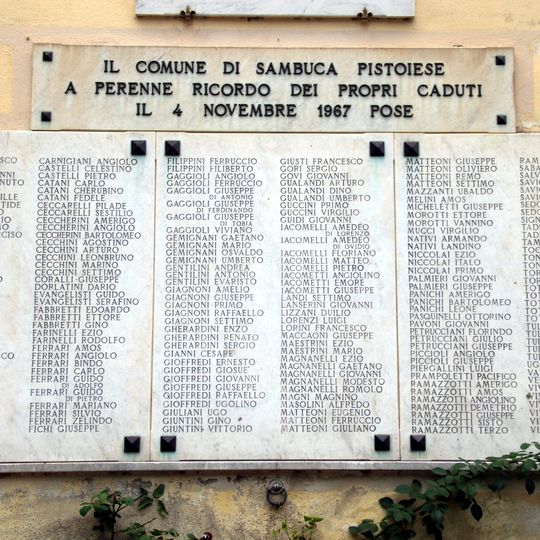 Lapide 4 novembre 1967