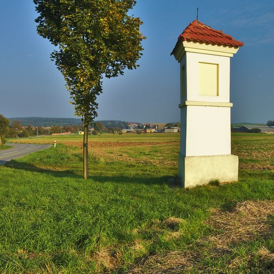 Boží muka v Budětsku na okraji obce
