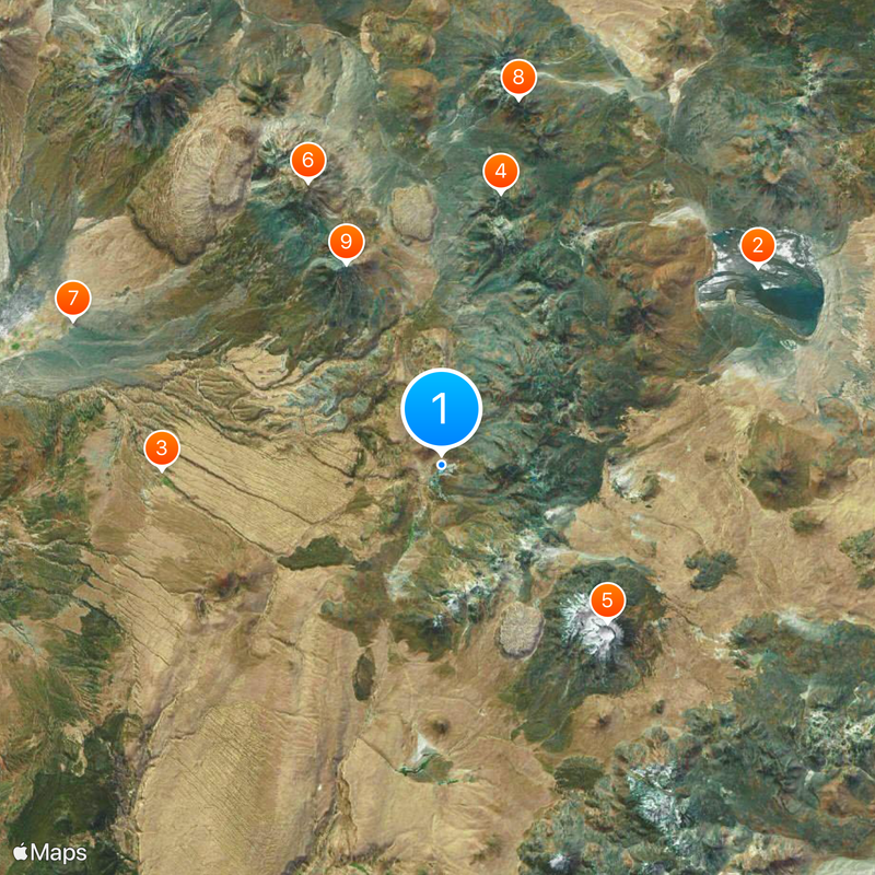 El Tatio Map