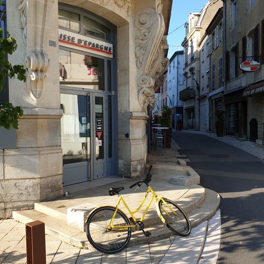 Building of the Savings Bank of Cusset