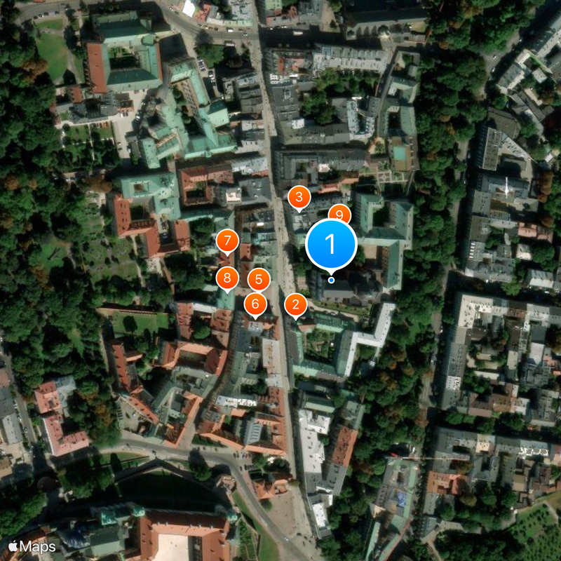 Saints Peter and Paul Church Map