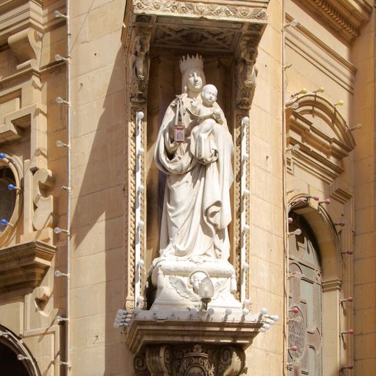 Niche of the Madonna of Mount Carmel