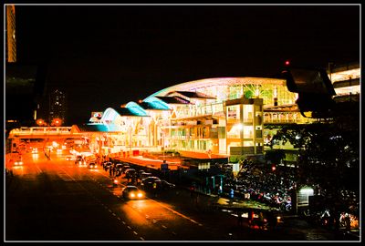 At night 0