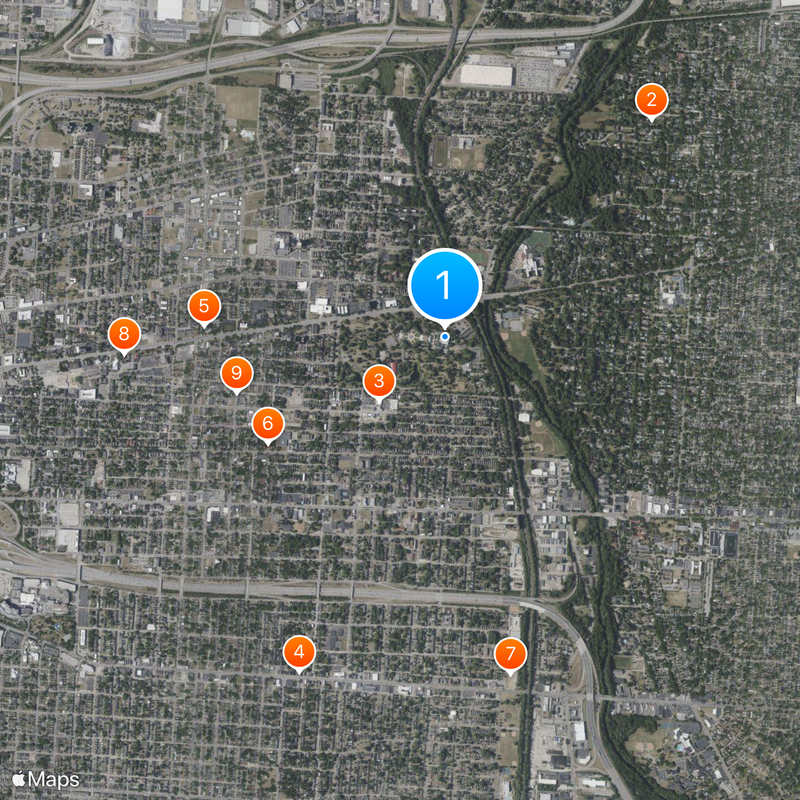 Franklin Park Conservatory Map