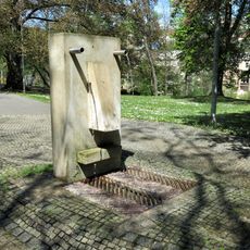 Fontána 11 v Městských sadech v Ústí nad Labem