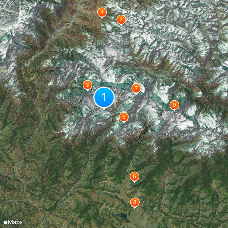 Annapurna Sanctuary Map