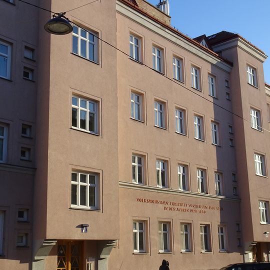 Kommunale Wohnhausanlage Anton-Störk-Gasse, Bauteil Schillgasse 6-8