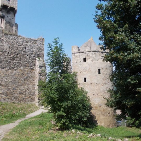 NE Corner tower Rudelsburg